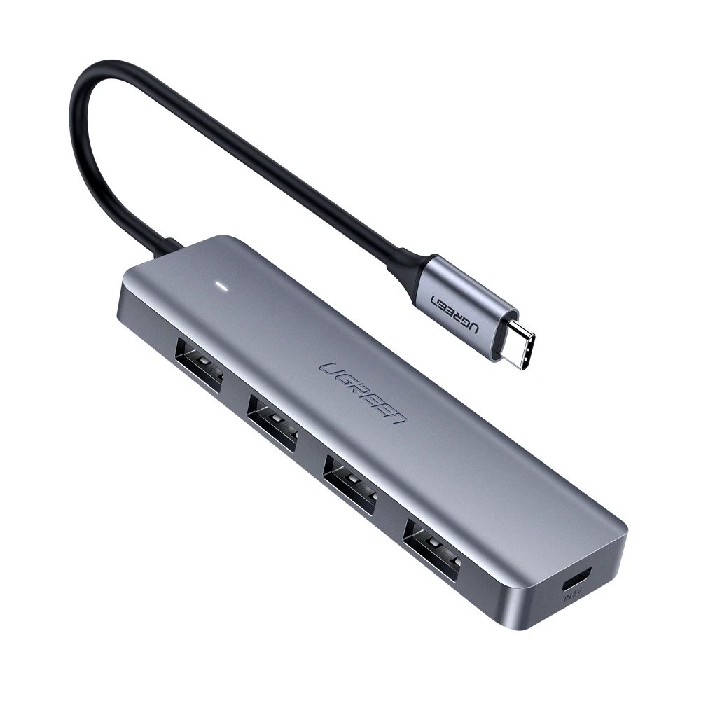 Hub Ugreen Cm219 Usb C A 4 Puertos Usb 3.0
