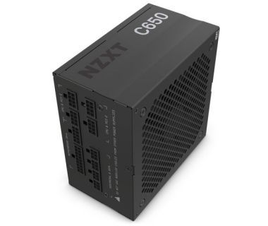Fuente De Poder Nzxt C650 Gold Negro Matte