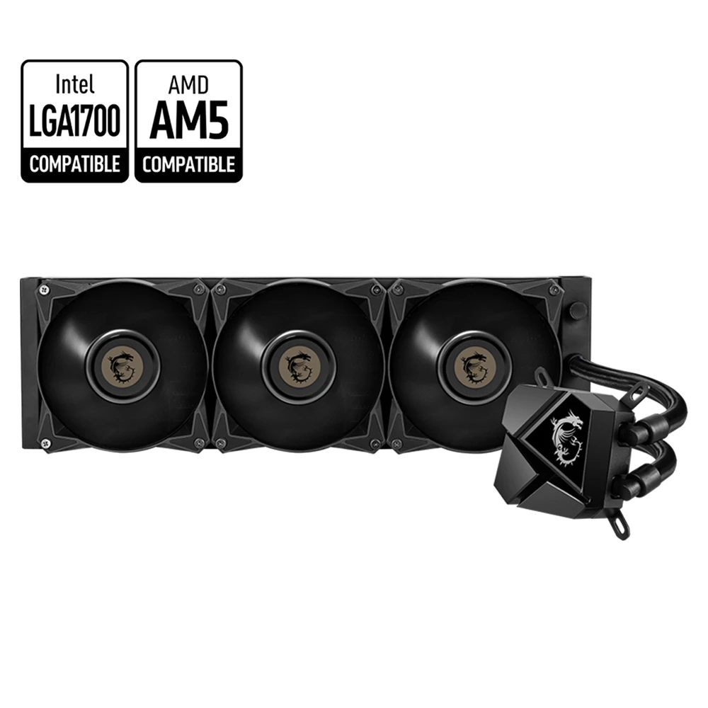 Enf Liq Msi Coreliquid P360 360Mm Negro Bomba En Radiador Mag Coreliquid P360