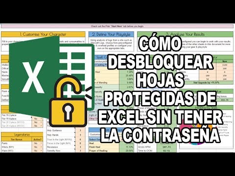 Desbloquear cualquier Excel, quitar contraseña de Excel paso a paso