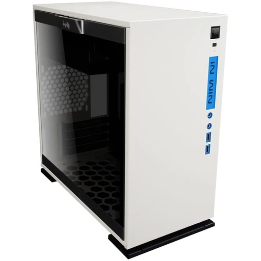 [301 WHITE] Gab In Win 301 Minitorre Micro Atx Mini Itx 2Usb3.0 Hd Audio Vidrio Templado Color Blanco