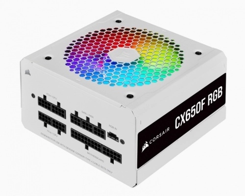 [CP-9020226-NA] Fuente De Poder Corsair Cx650F Rgb 650W 80 Plus Bronze Atx Blanca Cp 9020226 Na