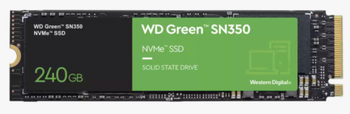 [WDS240G2G0C] Ssd Wd Green Sn350 240Gb M.2 2280 Nvme