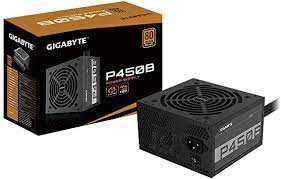 [GP-P450B] Fuente De Poder Gigabyte 450W Ventilador Silencioso 100 240V 60 50Hz 80 Plus Bronze Gp P450B