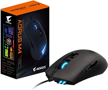 [GM-AORUS M4] Mouse Gigabyte Gaming Aorus M4 Rgb Fusion 2.0 6400 Dpi Gm Aorus M4