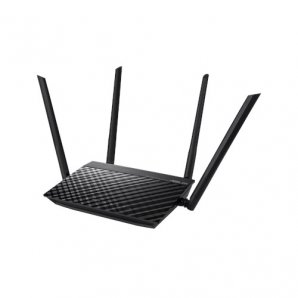 [RT-AC1200 V2] Router Asus Ac1200 Doble Banda Wifi6 802.11Ac 4 Antenas 5Dbi 2.4Ghz 5Ghz 2X2 4Lan Rt Ac1200 V2