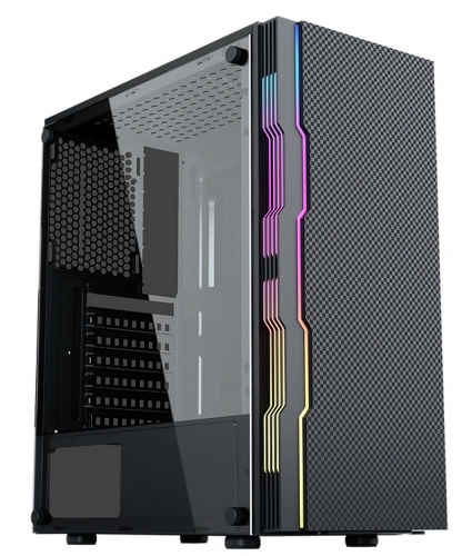 [CGIXCHEL01YGT] Gab Gamer Yaguaret Ixchel Color Negro Atx Sin Fuente De Poder Argb Cgixchel01Ygt