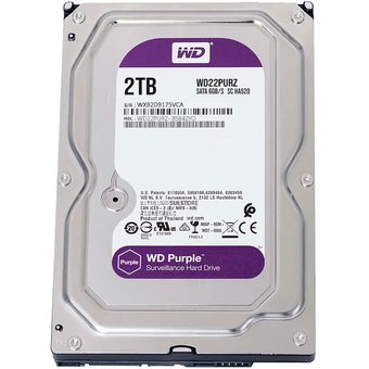 [WD22PURZ] Hdd Pc New Western Digital Purple Surveillance 2Tb Sata 3.5P Wd22Purz