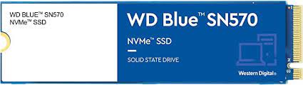 [WDS100T3B0C] Ssd Interno Western Digital Wd Blue Sn570 Nvme 1Tb M2 2280 Pcie Gen3 8Gbs Wds100T3B0C
