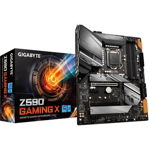 [Z590 GAMING X] Tarjeta Madre Gigabyte Z590 Gaming X 1200 11Th Gen, Atx