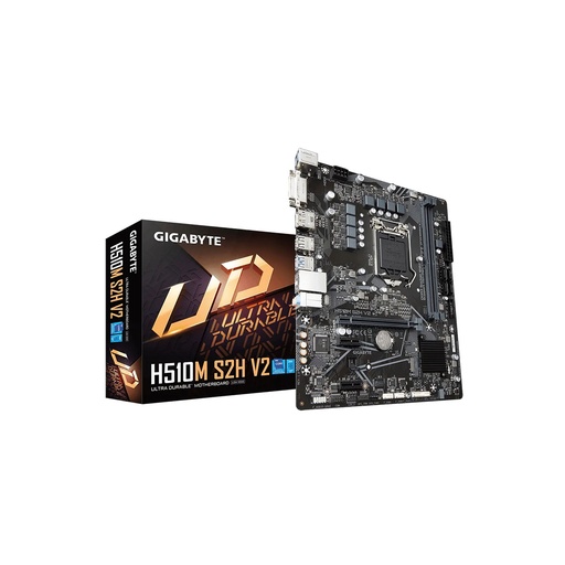 [H510M S2H V2] Tarjeta Madre Gigabyte (H510M S2H V2) Socket 1200 11A M.2, Micro Atx
