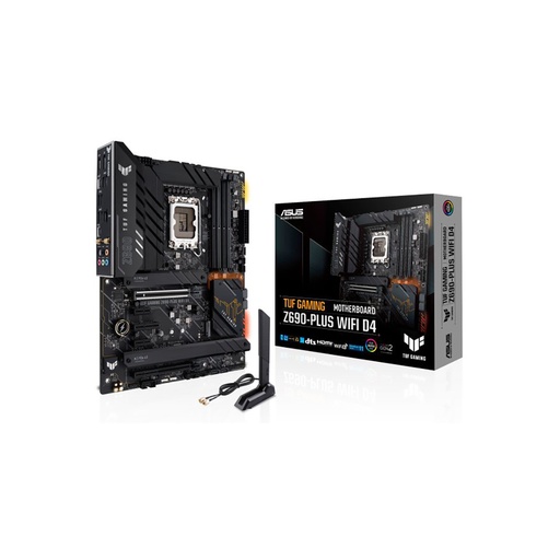 [TUF GAMING Z690-PLUS WIFI] Tarjeta Madre Asus Tuf Gaming Z690-Plus Wifi Ddp Pci-E 5.0 Wifi6 Atx