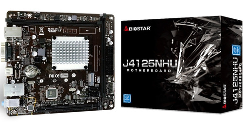 [J4125NHU] Mb Biostar Intel Jdimm 8Gb 2400Mhz Quad Core 4M Cache. Up To 2.7 Ghz J4125Nhu