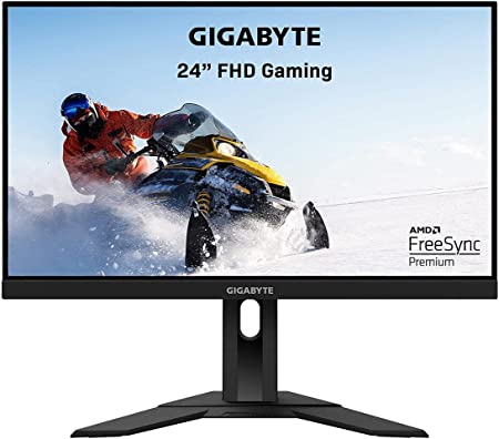 [G24F-SA] Monitor Gigabyte Gaming 24P Fhd 1920X1080 170Hz Oc 1Ms Mprt 2Ms Gtr Ips Dp G24F Sa
