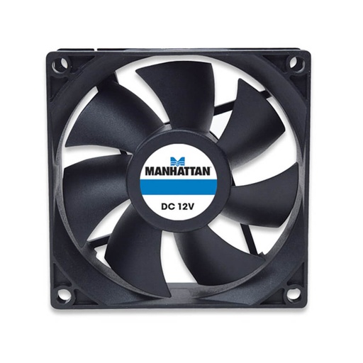 [700320] Ventilador Para Gab Manhattan 80Mm 4 Pines Rodamientos Tipo Sleeve Negro 700320