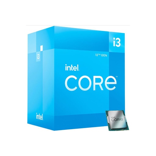 [BX8071512100] Procesador Intel Bx8071512100 Core I3-12100 S-1700 4Core 3.3Ghz 65W Graficos