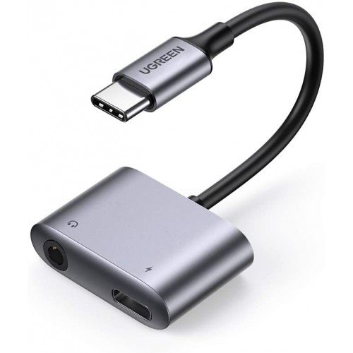 [60164] Adaptador Ugreen Cm231 Usb-C A Usb-C 3.5Mm