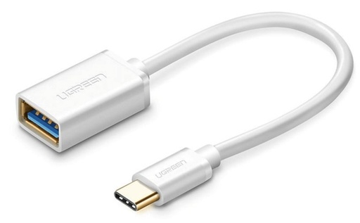 [30702] Adaptador Ugreen Usb 3.0 Hembra A Usb C Macho Blanco