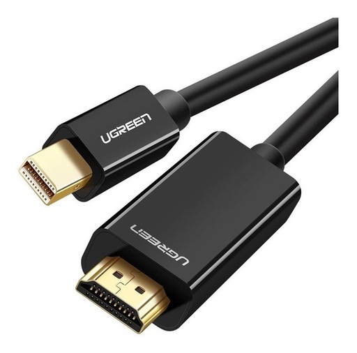 [10455] Cable 4K Ugreen Md101 Minidp Macho A Hdmi 3M Black