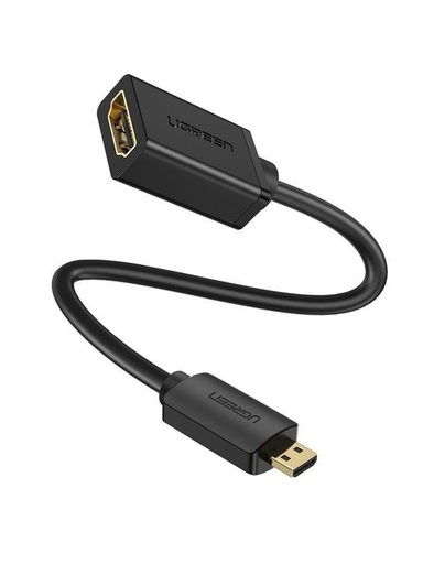 [20134] Cable Adaptador Ugreen 20134 Micro Hdmi Macho A Hdmi Hembra 22Cm