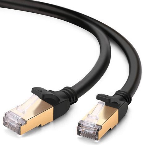 [11224] Cable Red Ugreen Nw107 Cat7 25M Black