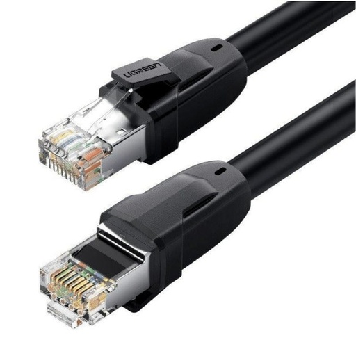 [80728] Cable Red Ugreen Nw121 Cat8 20M Black