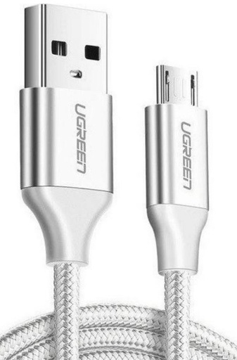 [60152] Cable Ugreen Carga Rapida Usb 2.0A Micro Usb 1.5M
