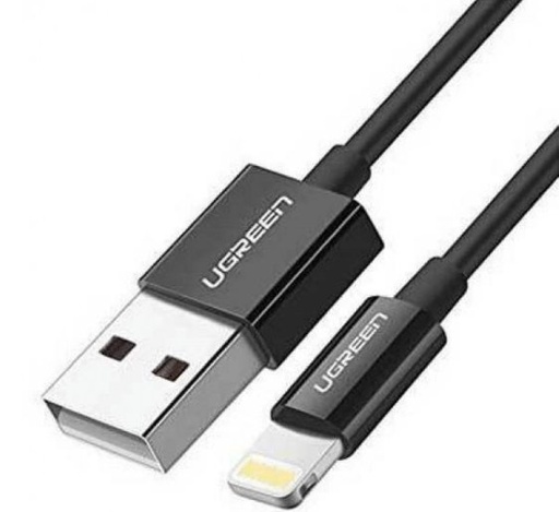 [80822] Cable Ugreen Lightning A Usb 2.0A Macho 1M Black