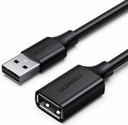 [10316] Cable Ugreen Us103 Extension Usb 2.0 Black 2M