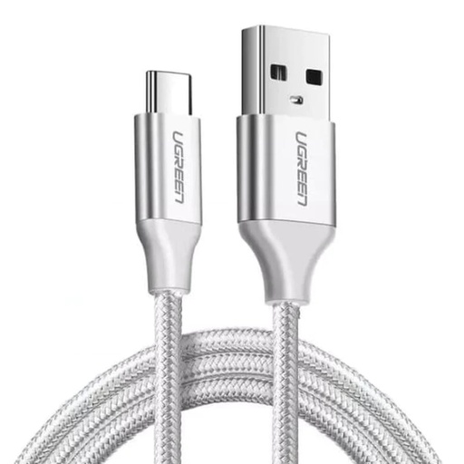 [60121] Cable Ugreen Usb 2.0A Usb-C 1M White
