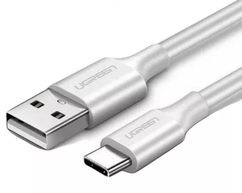 [60123] Cable Ugreen Usb 2.0A Usb-C 2M White