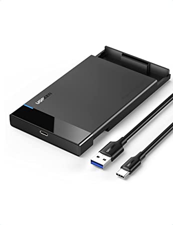 [50743] Caja De Disco Duro Ugreen Us221 Usb-C A Sata Iii 2.5"