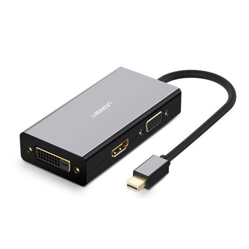 [20418] Convertidor Ugreen Mini Dp A Hdmi Vga Dvi Black