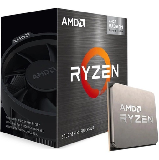 [100-100000252BOX] Cpu Amd Ryzen 5 5600G 6Core, 16Mb, 3.9Ghz, Am4