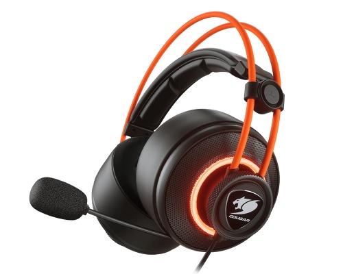 [3H700U50C.0004] Diadema Cougar Immersa Pro Prix, Negro Naranja