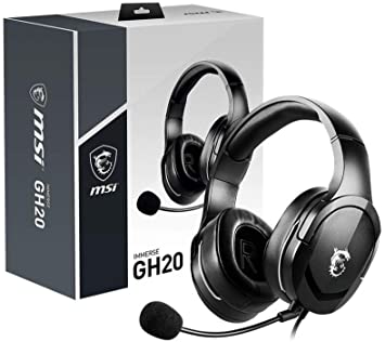 [IMMERSE GH20] Diadema Msi Immerse Gh20,Black