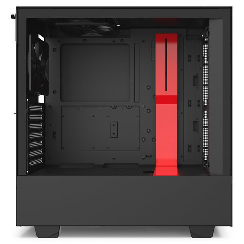 [CA-H510I-BR] Gabinete Nzxt H510I Compact Black Red Atx