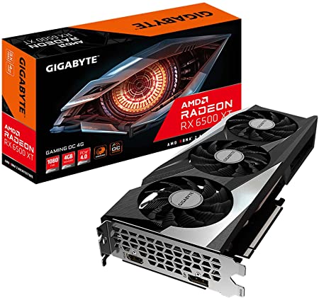 [GV-R65XTGAMING OC-4GD] Gpu Gigabyte Radeon Rx 6500 Xt Gaming Oc 4G Gddr6