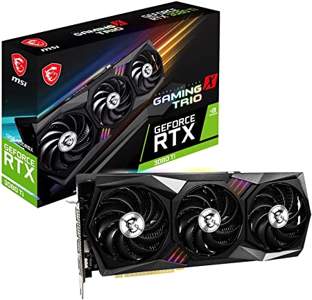 [RTX 3080 TI GAMING X TRIO 12G] Gpu Msi Geforce Rtx 3080 Ti Gaming X Trio 12G Gddr6X