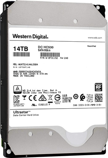 [WUH721414ALE604] Disco Duro Wd Hgst Ultrastar 14Tb 3.5" Sata Iii Nuevo