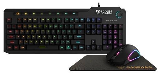 [ARES P2] Kit Tec Mouse Gamdias Ares P2 Rgb