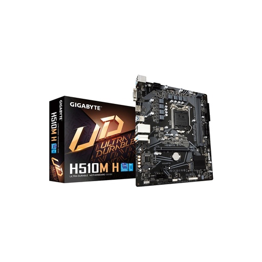 [H510M H] Tarjeta Madre Gigabyte H510M H Socket 1200 11A 2*Ddr4 M.2 Pcie 4.0 Ps2 Micro Atx