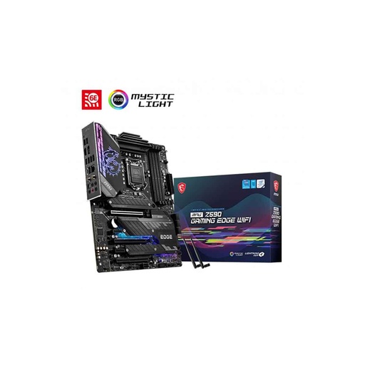 [MPG Z590 GAMING EDGE WIFI] Mb Msi Mpg Z590 Gaming Edge Wifi 1200 11Th 10Th Gen, Ddr4, Atx
