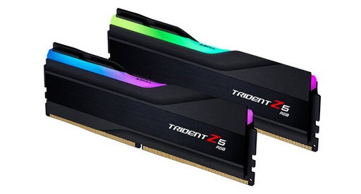 [F5-6000J4040F16GX2-TZ5RK] Memoria Ddr5 Gskill Trident Z 2X16Gb 6000 Mhz Rgb Blacktiming 40-40-40-961.35V