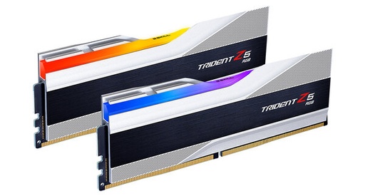 [F5-6000J4040F16GX2-TZ5RS] Memoria Ddr5 Gskill Trident Z 2X16Gb 6000 Mhz Rgb Silvertiming 40-40-40-961.35V