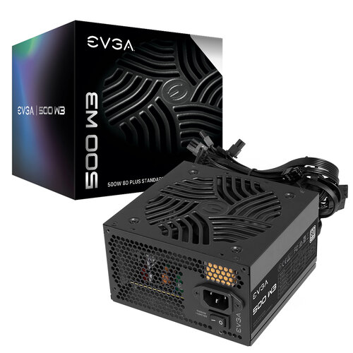 [100-W3-0500-K1] Fuente De Poder Evga 500W W3+80 White