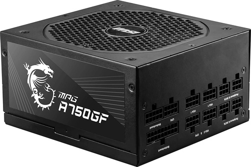 [MPG A750GF] Fuente De Poder Msi Mpg A750Gf 750W+80 Plus Gold