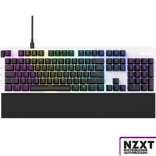 [KB-1FSUS-WR] Teclado Nzxt Full White