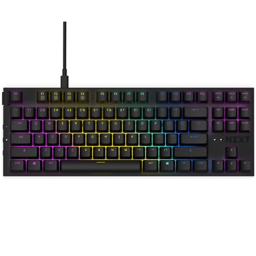 [KB-1TKUS-BR] Teclado Nzxt Tkl Black