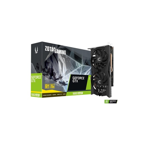 [ZT-T16620J-10M] Tarjeta De Video Zotac Zt-T16620J-10M Gtx 1660 Twin Fan Super 6Gb Gddr6 192Bit Dp*3 Hdmi
